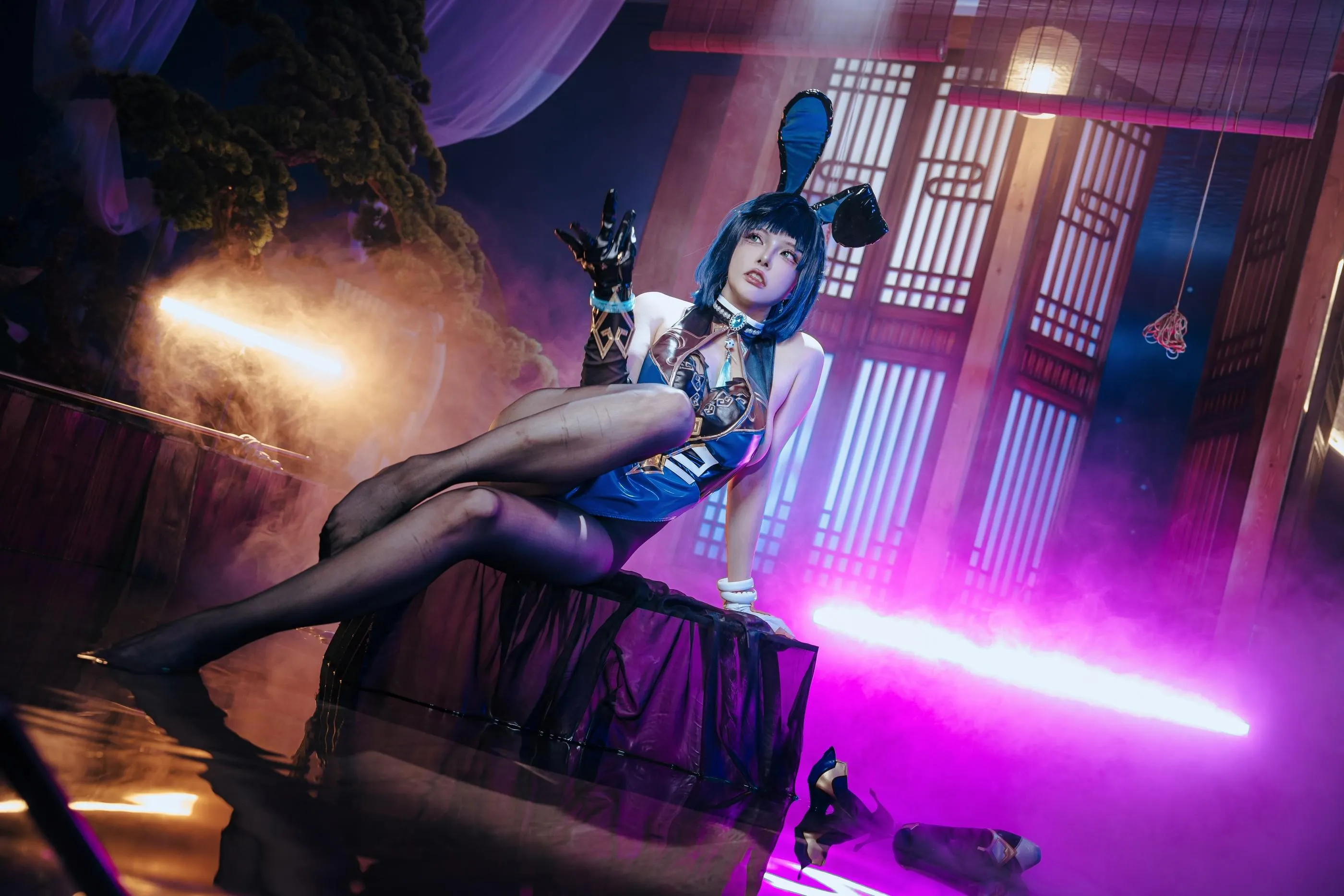 秋和柯基 – NO.105 夜兰 兔女郎 [92P]插图1